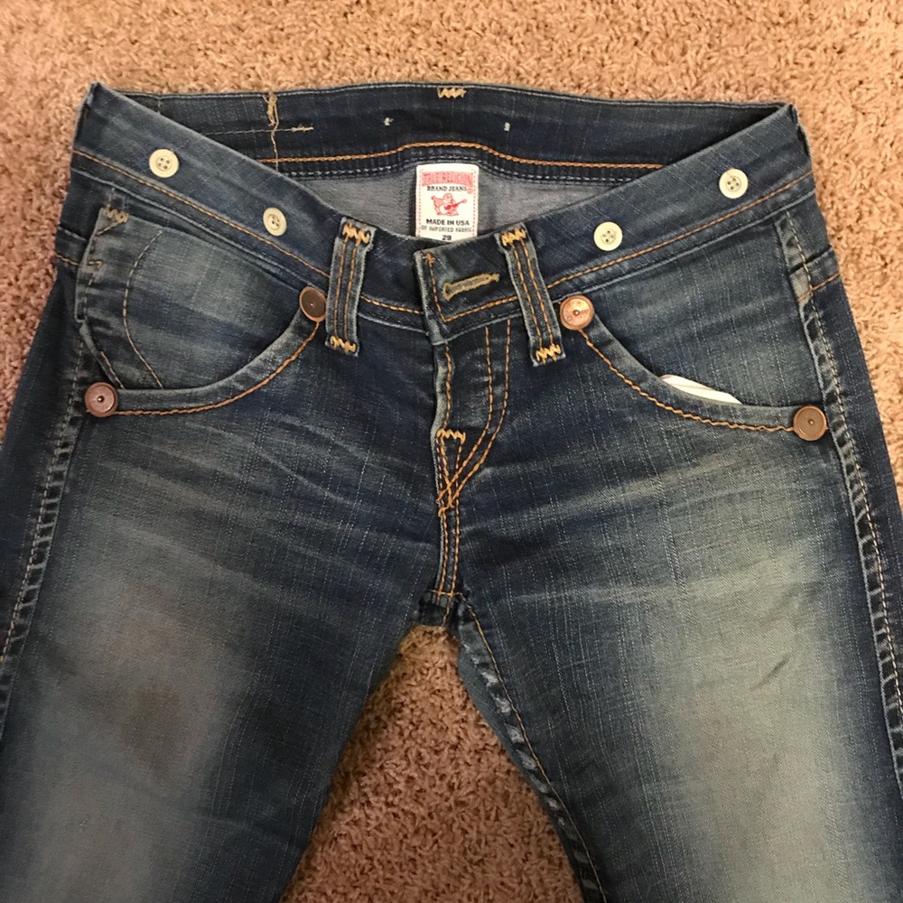 Women True Religion Jeans Sz 29 RN 112790 CA 30427